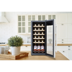 18 Bottle Wine Fridge & Cooler - Stainless Steel DH29