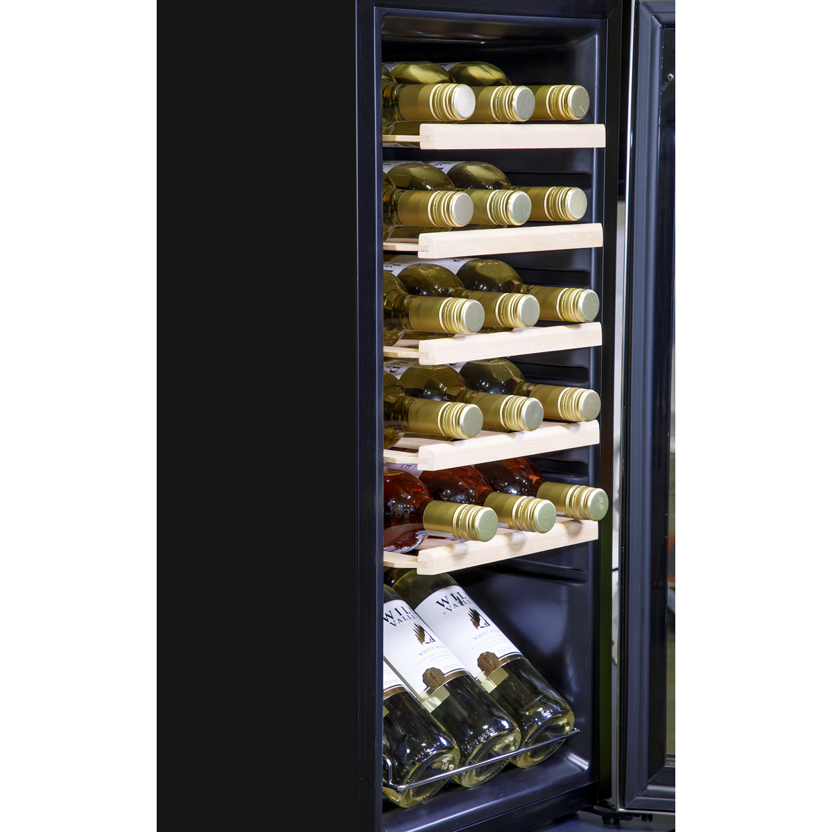 18 Bottle Wine Fridge & Cooler - Stainless Steel DH29