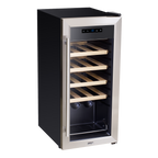 18 Bottle Wine Fridge & Cooler - Stainless Steel DH29