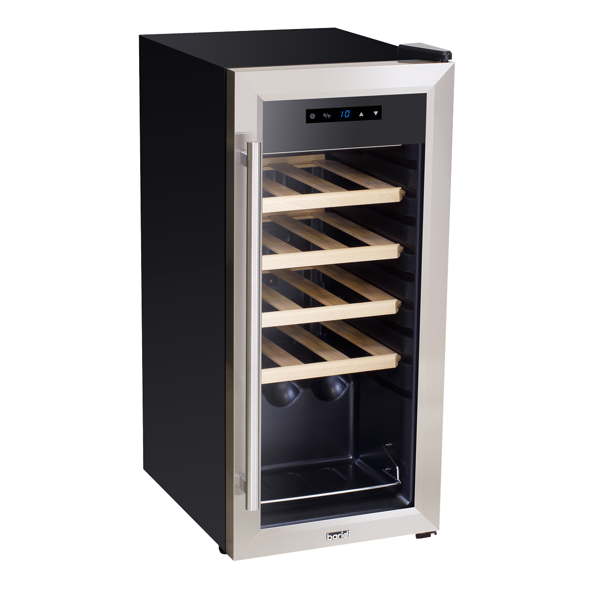 18 Bottle Wine Fridge & Cooler - Stainless Steel DH29