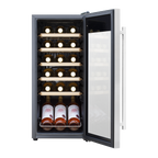 18 Bottle Wine Fridge & Cooler - Stainless Steel DH29