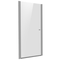 Pivot Shower Door 800 x 1850mm, 6mm Tempered Glass, Reversible - Chrome DH303