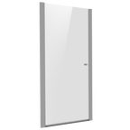 Pivot Shower Door 800 x 1850mm, 6mm Tempered Glass, Reversible - Chrome DH303