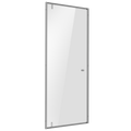 Hinged Shower Door 800 x 1850mm, 6mm Tempered Glass, Reversible - Chrome DH306
