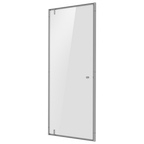 Hinged Shower Door 800 x 1850mm, 6mm Tempered Glass, Reversible - Chrome DH306