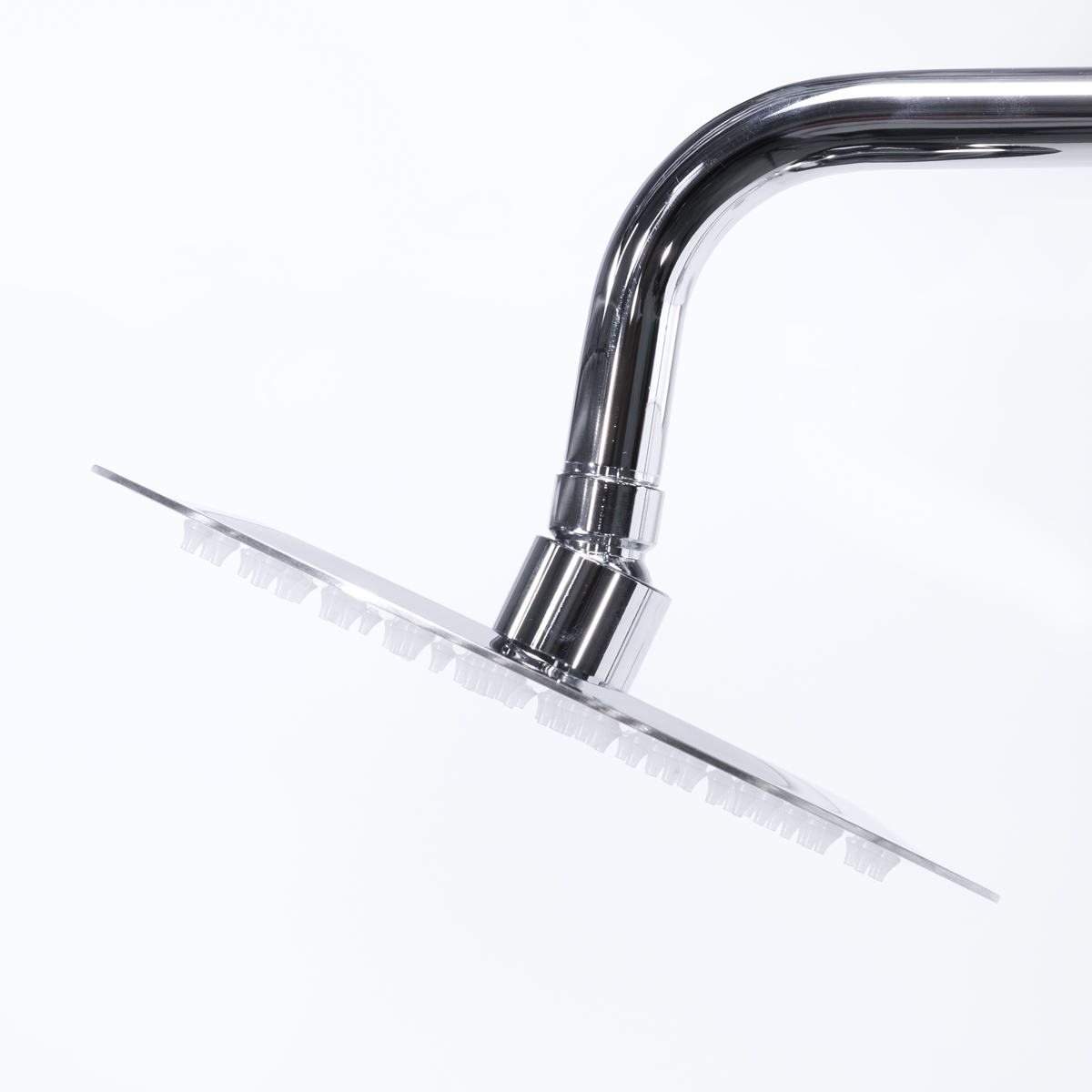 Thermostatic Shower Mixer Set 20cm Round Head with Adjustable Rail - Chrome DH314