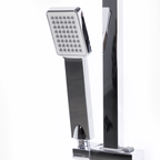 Thermostatic Shower Mixer Set 20 x 20cm Square Head with Adjustable Rail - Chrome DH316