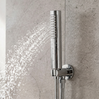 Concealed Thermostatic Shower Set 20cm Round Head & Hand Shower - Chrome DH318