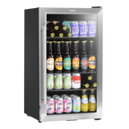 Wine, Beer & Drinks Fridge 85L Capacity - Stainless Steel DH31