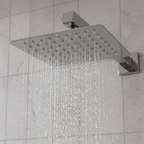 Concealed Thermostatic Shower Set 20 x 20cm Square Head & Hand Shower - Chrome DH320