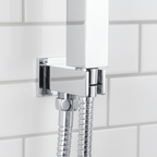Concealed Thermostatic Shower Set 20 x 20cm Square Head & Hand Shower - Chrome DH320