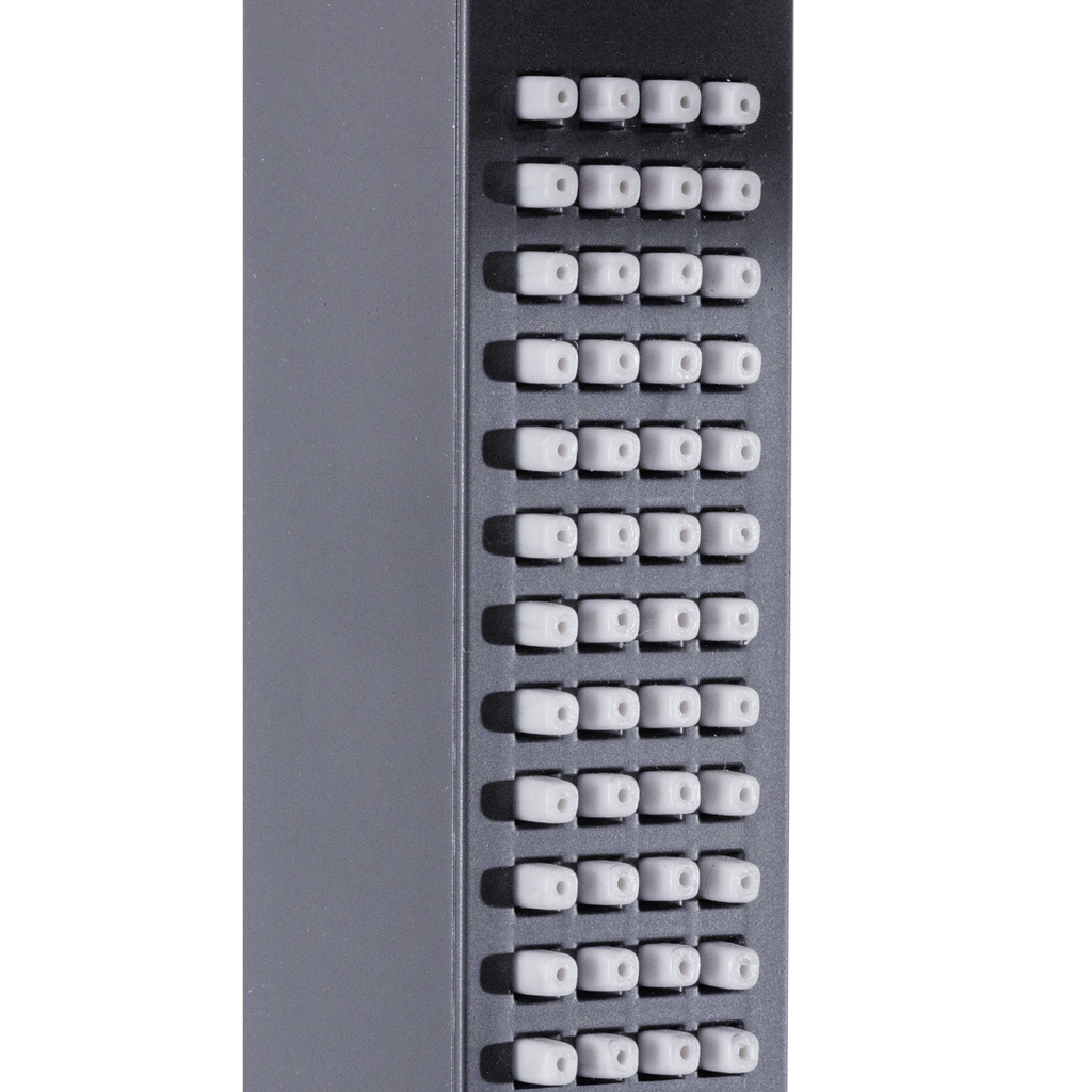 Concealed Thermostatic Shower Set 20 x 20cm Square Head & Hand Shower - Black DH321