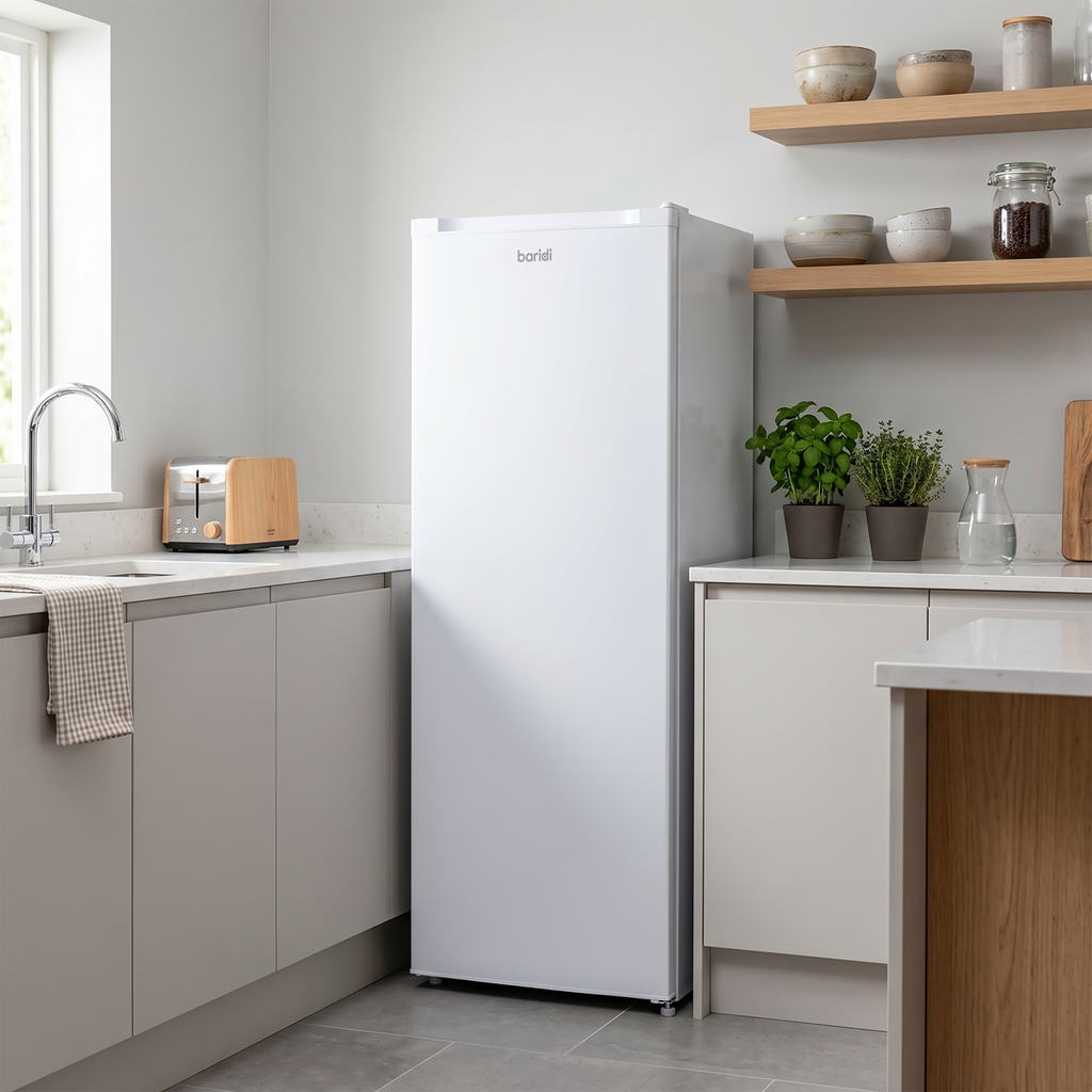 Freestanding Tall Freezer 177L Capacity – White DH324