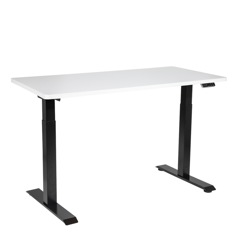 Dual Motor Height-Adjustable Electric Standing Desk - White DH32