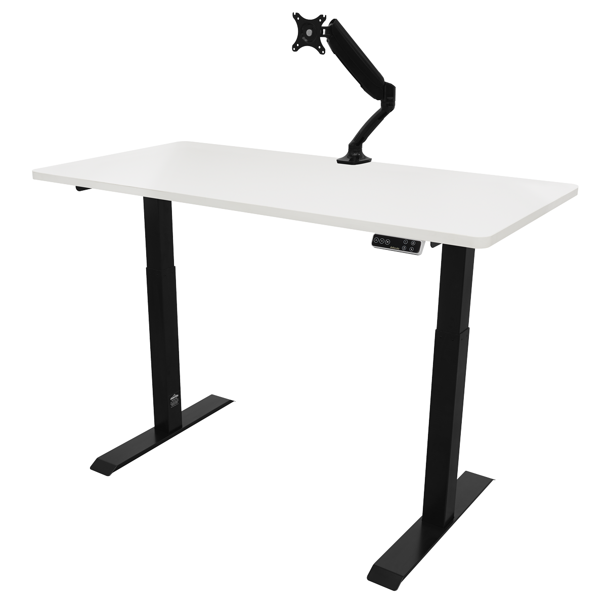 Dual Motor Height-Adjustable Electric Standing Desk - White DH32