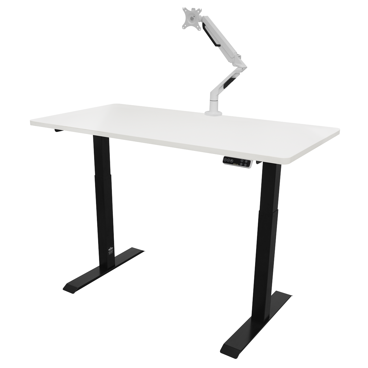 Dual Motor Height-Adjustable Electric Standing Desk - White DH32