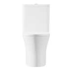 Close-Coupled Toilet with Soft Close Seat, Dual Flush Cistern & Rimless Flush – White DH332
