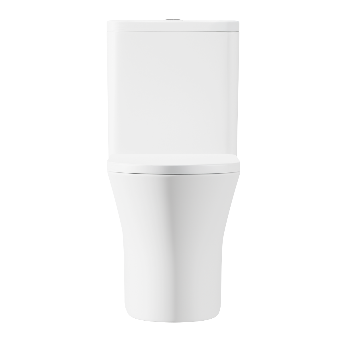 Close-Coupled Toilet with Soft Close Seat, Dual Flush Cistern & Rimless Flush – White DH332