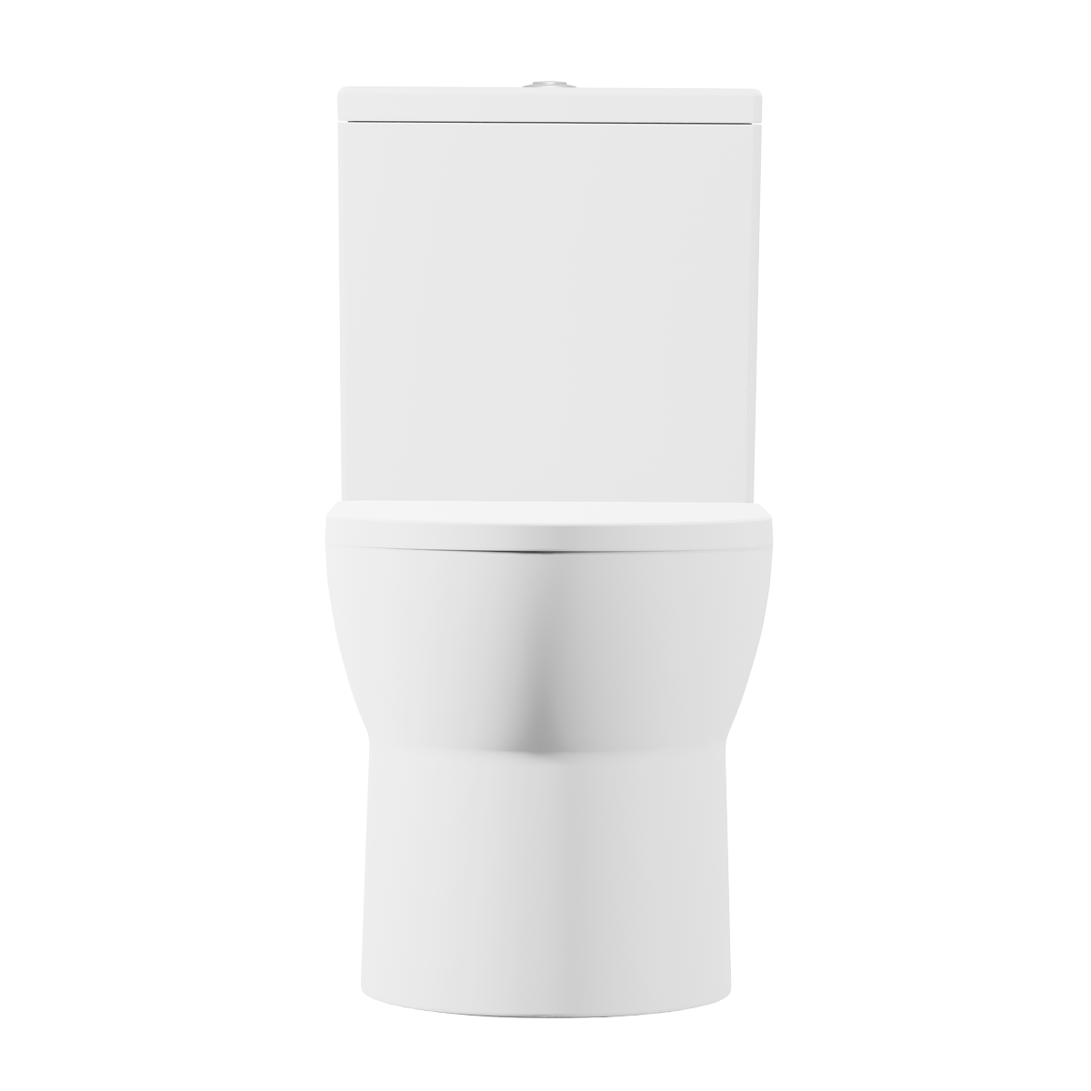 Close-Coupled Toilet with Soft Close Seat, Dual Flush Cistern & Rimless Flush – White DH333