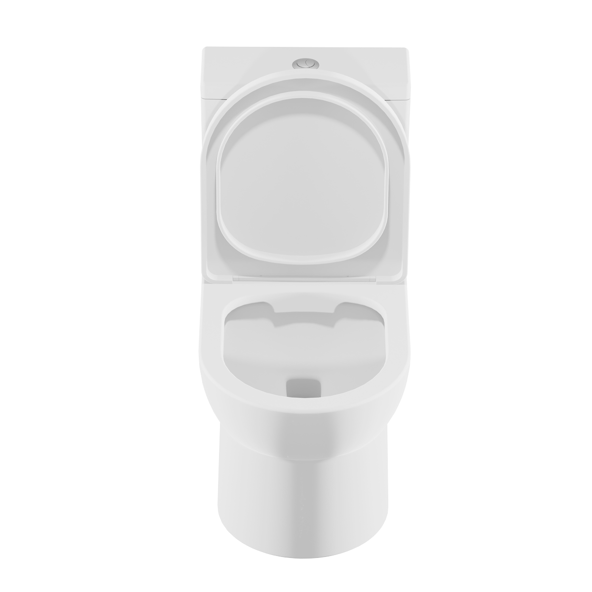 Close-Coupled Toilet with Soft Close Seat, Dual Flush Cistern & Rimless Flush – White DH333