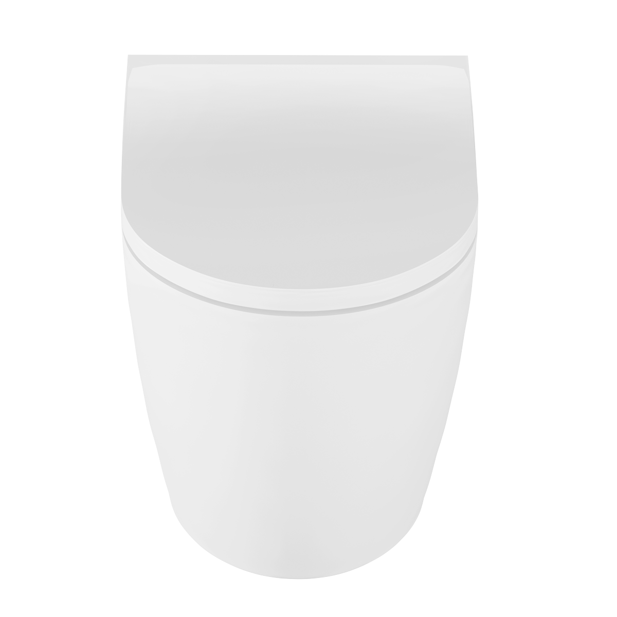 Back-to-Wall Toilet with Soft Close Seat & Rimless Flush – White DH334