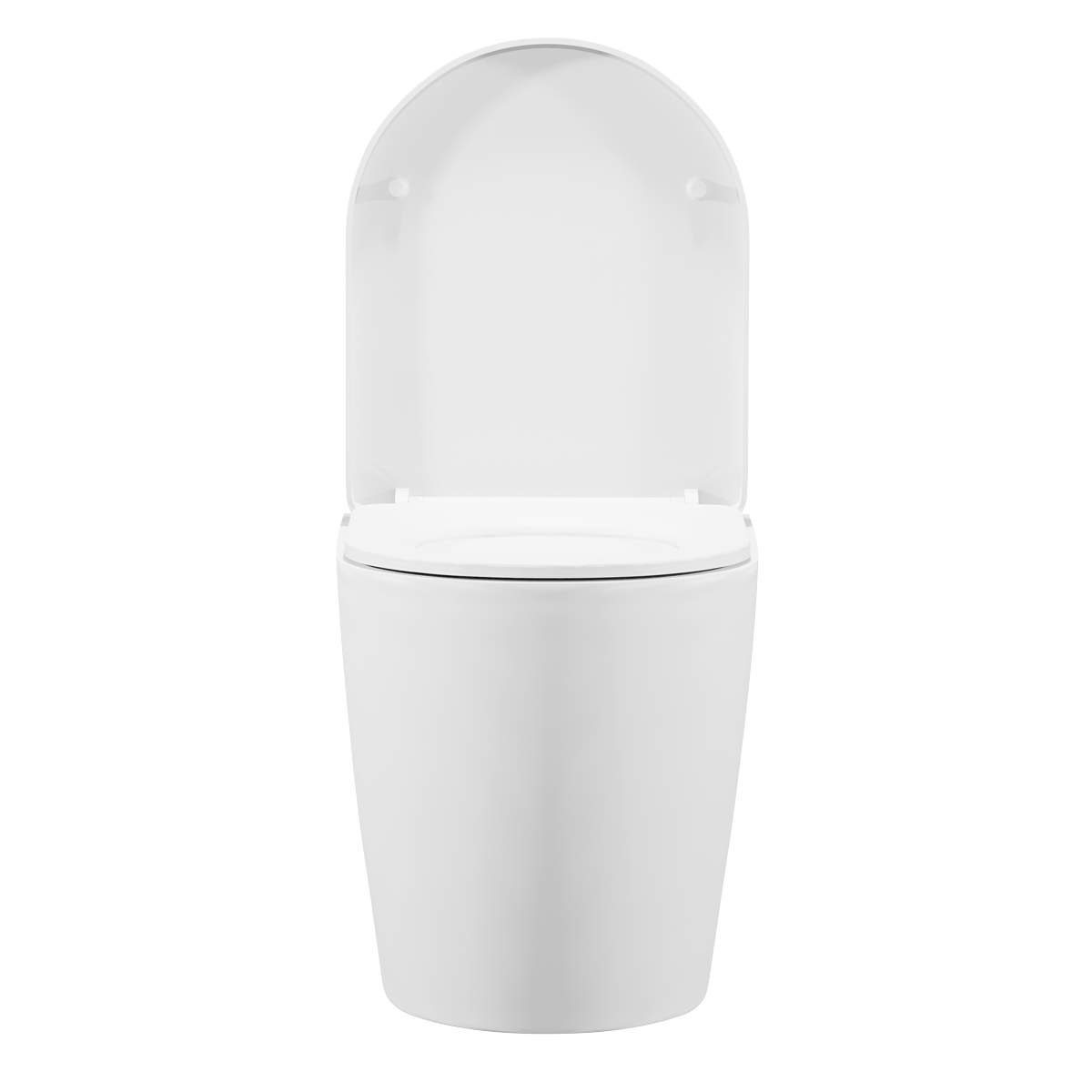 Back-to-Wall Toilet with Soft Close Seat & Rimless Flush – White DH334