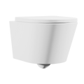 Wall Hung Toilet with Soft Close Seat & Rimless Flush – White DH335