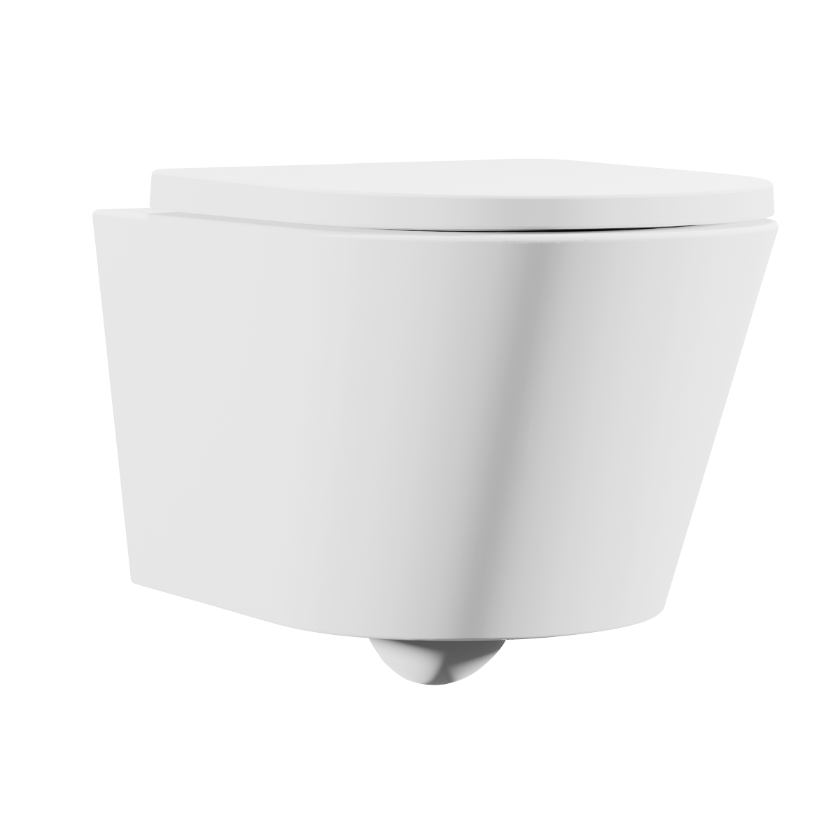 Wall Hung Toilet with Soft Close Seat & Rimless Flush – White DH335