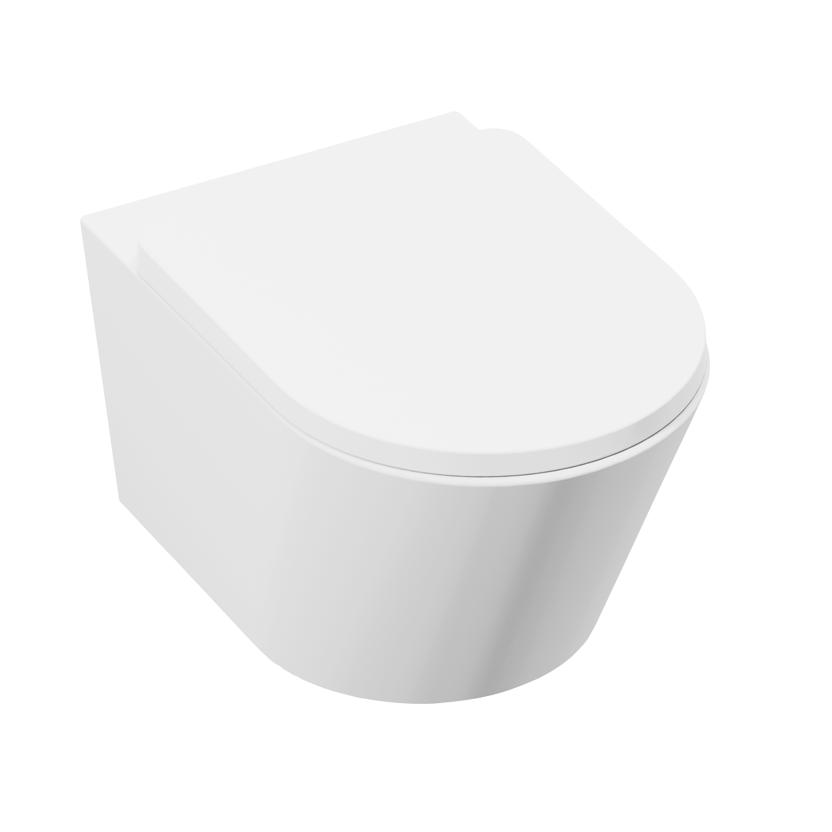Wall Hung Toilet with Soft Close Seat & Rimless Flush – White DH335