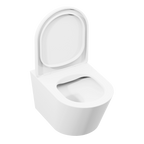 Wall Hung Toilet with Soft Close Seat & Rimless Flush – White DH335