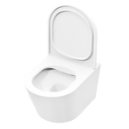Wall Hung Toilet with Soft Close Seat & Rimless Flush – White DH335