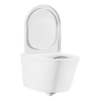 Wall Hung Toilet with Soft Close Seat & Rimless Flush – White DH335