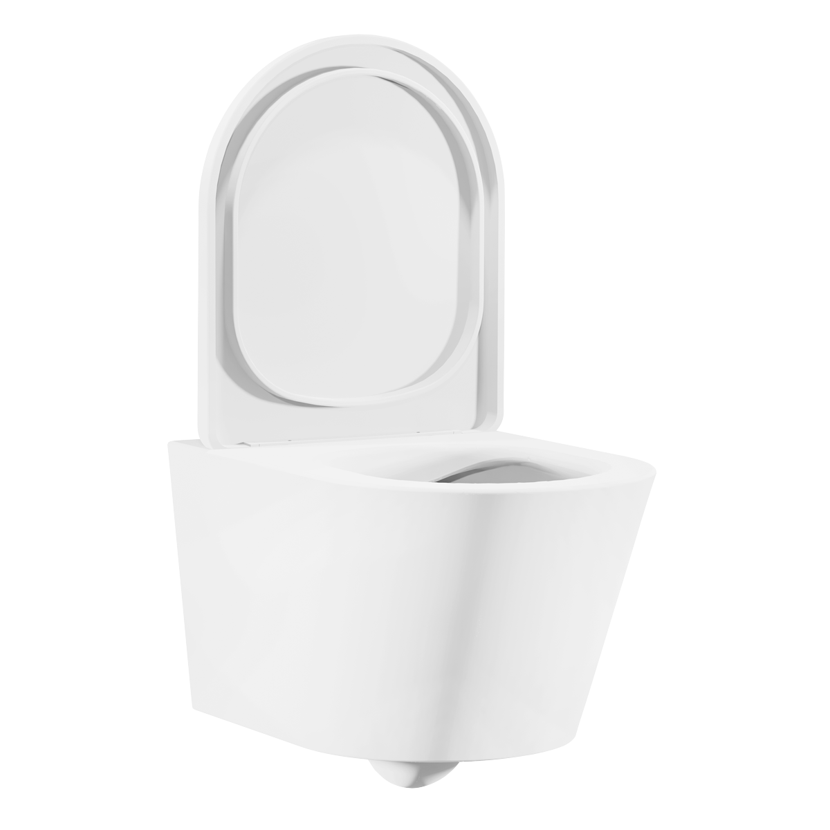 Wall Hung Toilet with Soft Close Seat & Rimless Flush – White DH335
