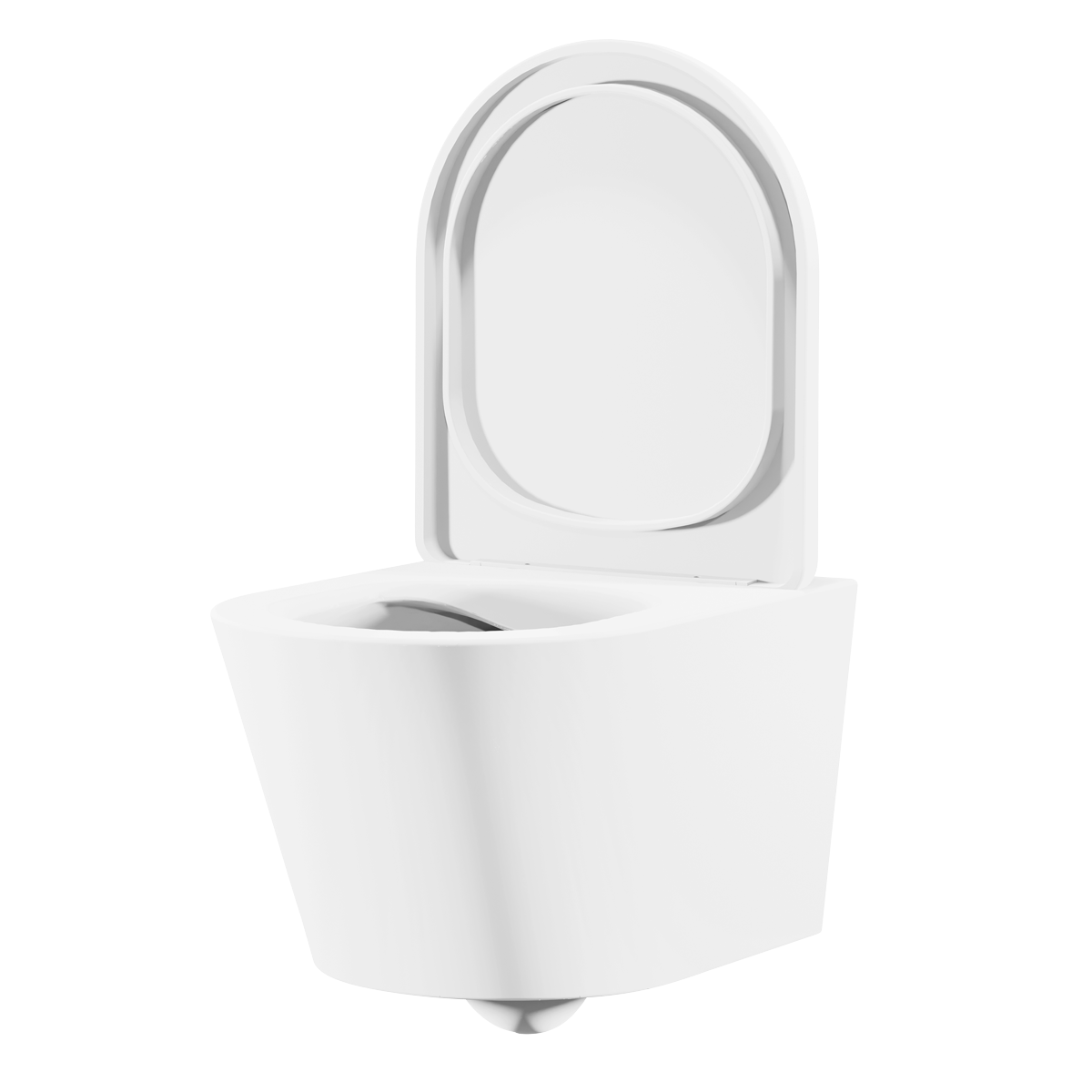 Wall Hung Toilet with Soft Close Seat & Rimless Flush – White DH335