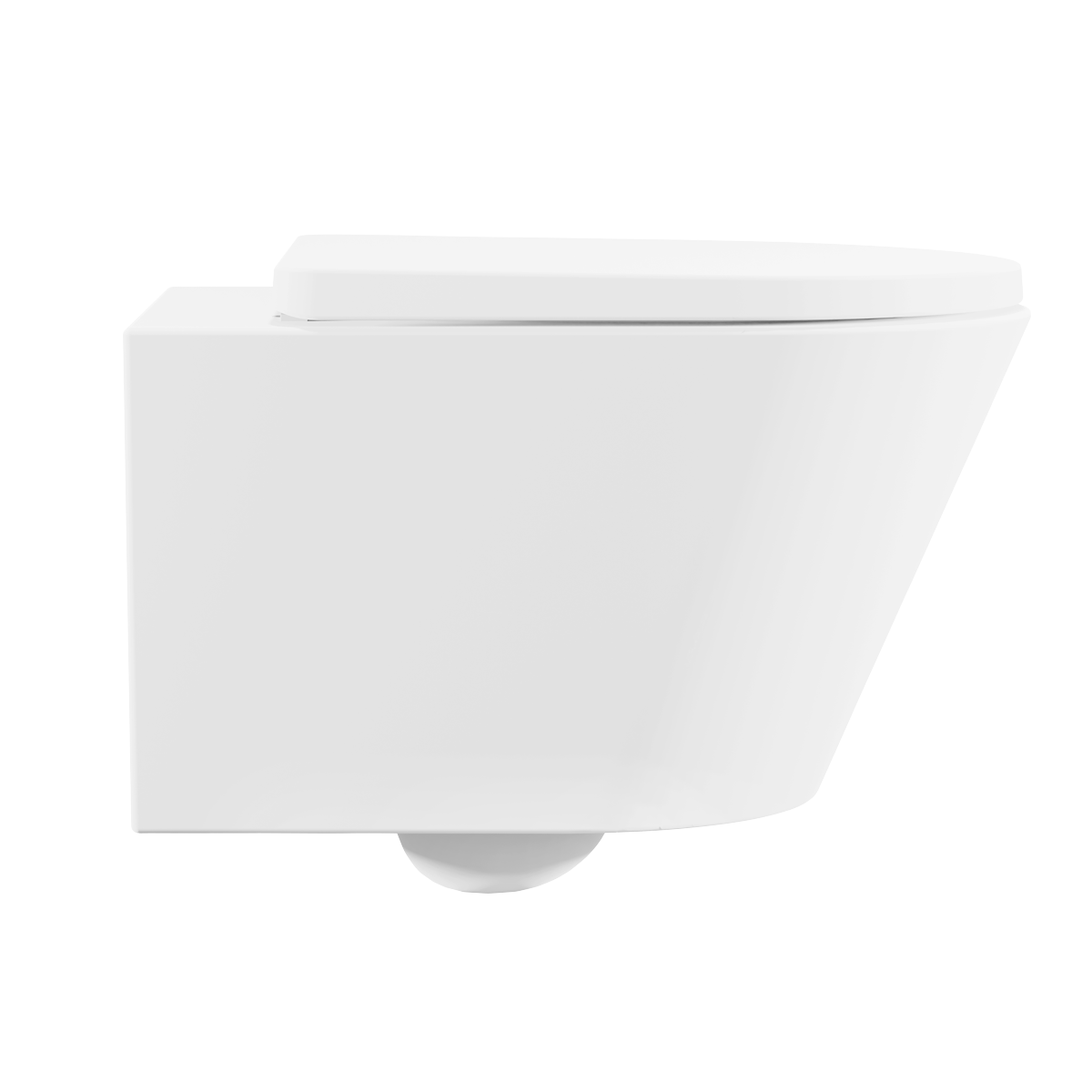 Wall Hung Toilet with Soft Close Seat & Rimless Flush – White DH335