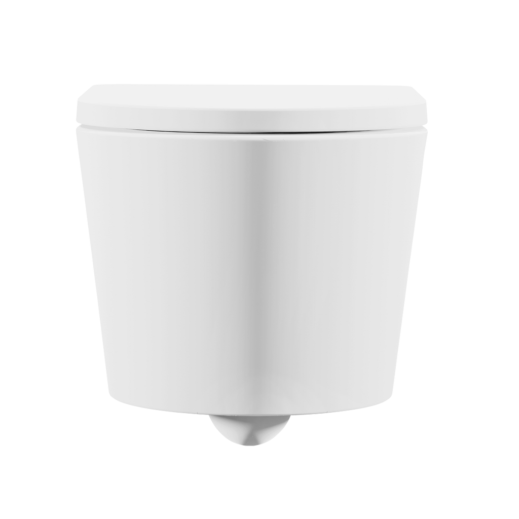 Wall Hung Toilet with Soft Close Seat & Rimless Flush – White DH335