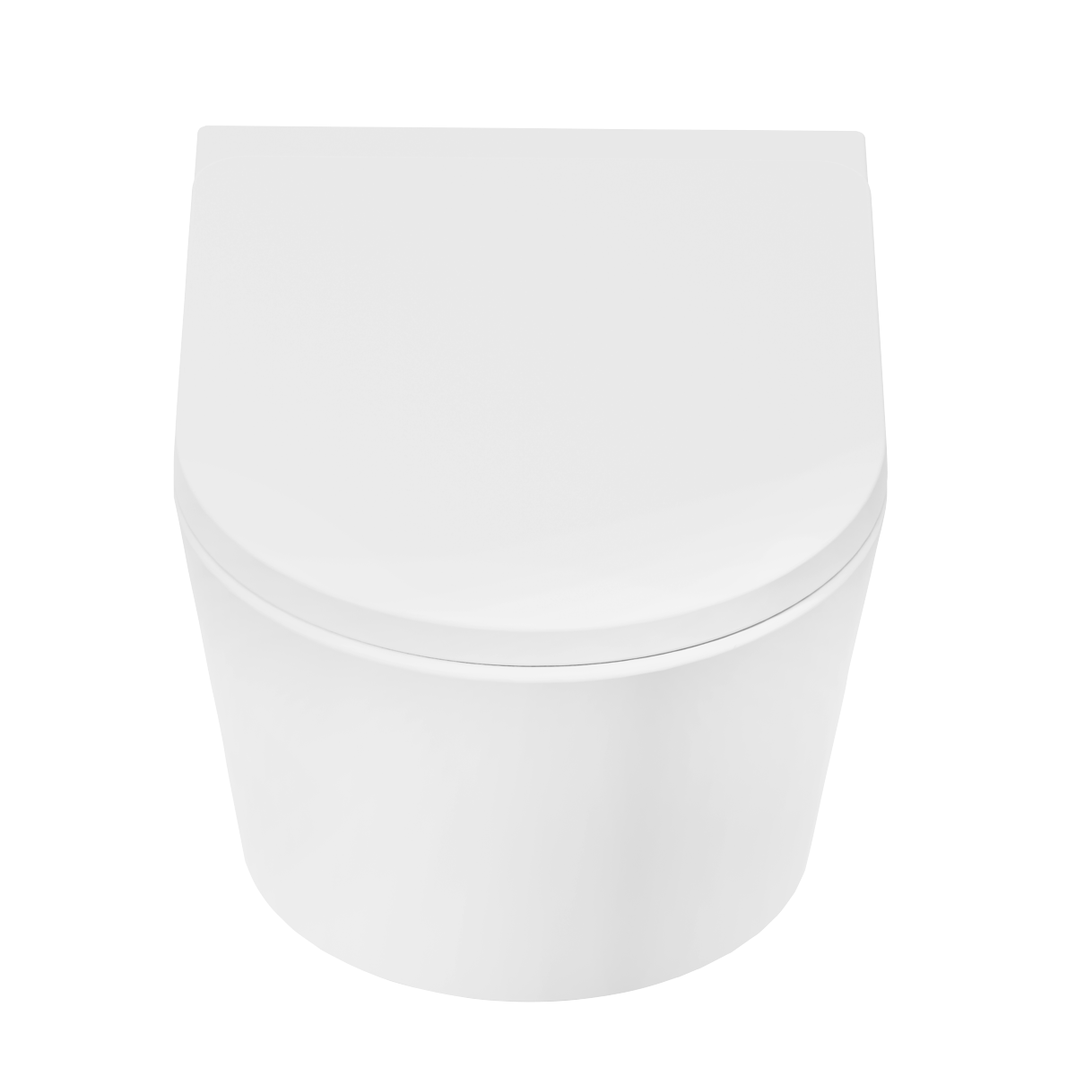 Wall Hung Toilet with Soft Close Seat & Rimless Flush – White DH335