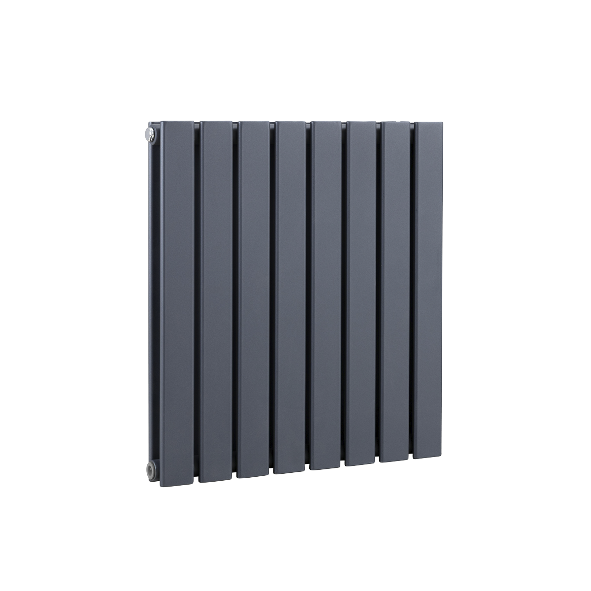 Horizontal Radiator Contemporary Double Flat Panel Design 600 x 560mm – Anthracite DH339
