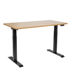 Dellonda Dual Motor Height-Adjustable Electric Standing Desk - Oak DH33