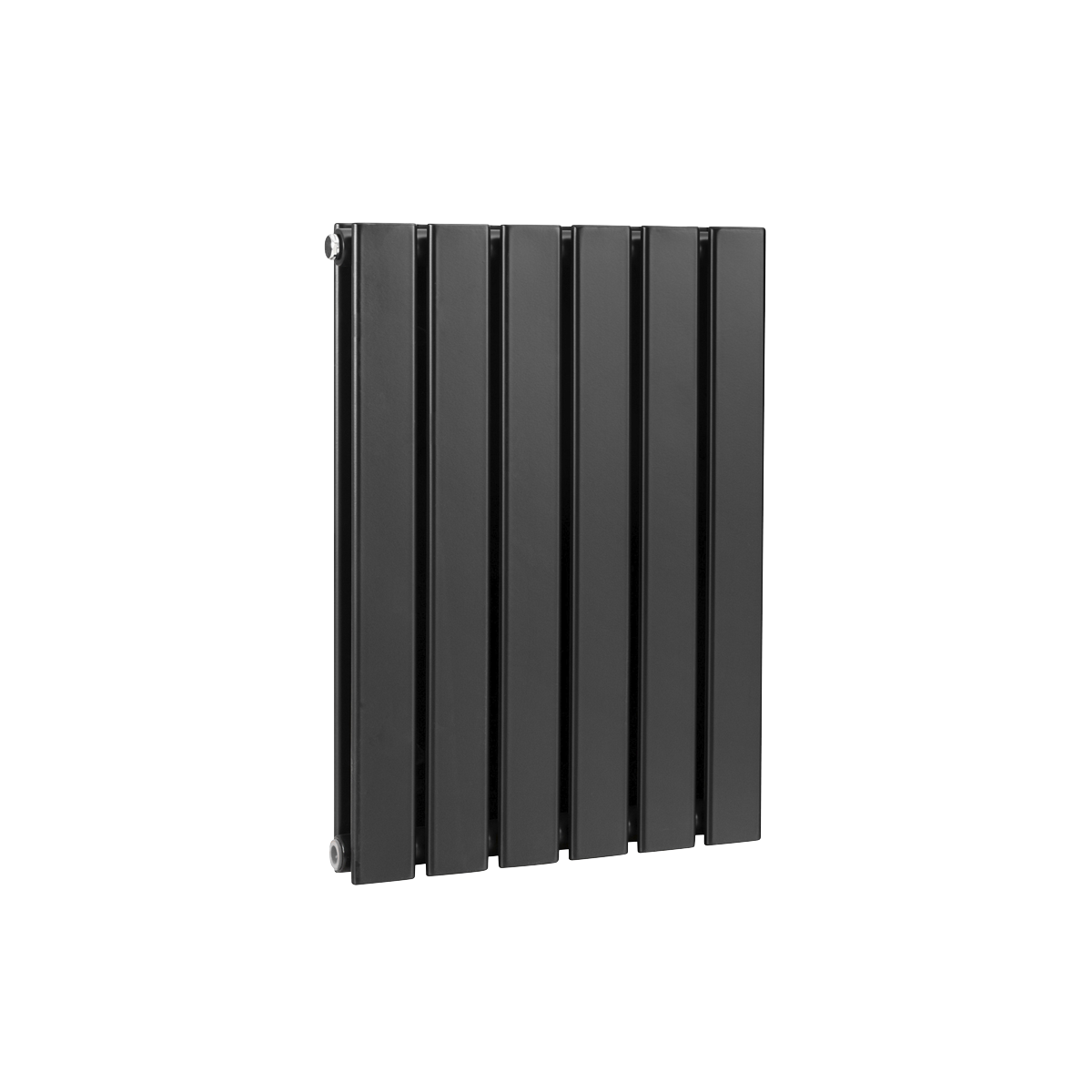 Horizontal Radiator Contemporary Double Flat Panel Design 600 x 420mm – Black DH343