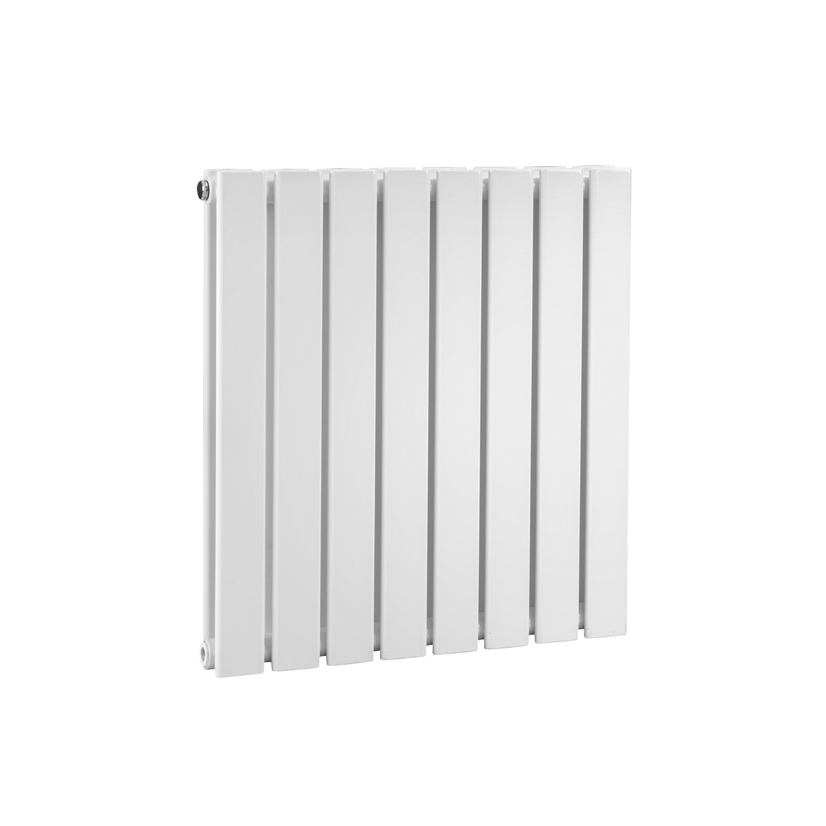 Horizontal Radiator Contemporary Double Flat Panel Design 600 x 560mm – White DH349