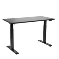 Dellonda Dual Motor Height-Adjustable Electric Standing Desk - Black DH34