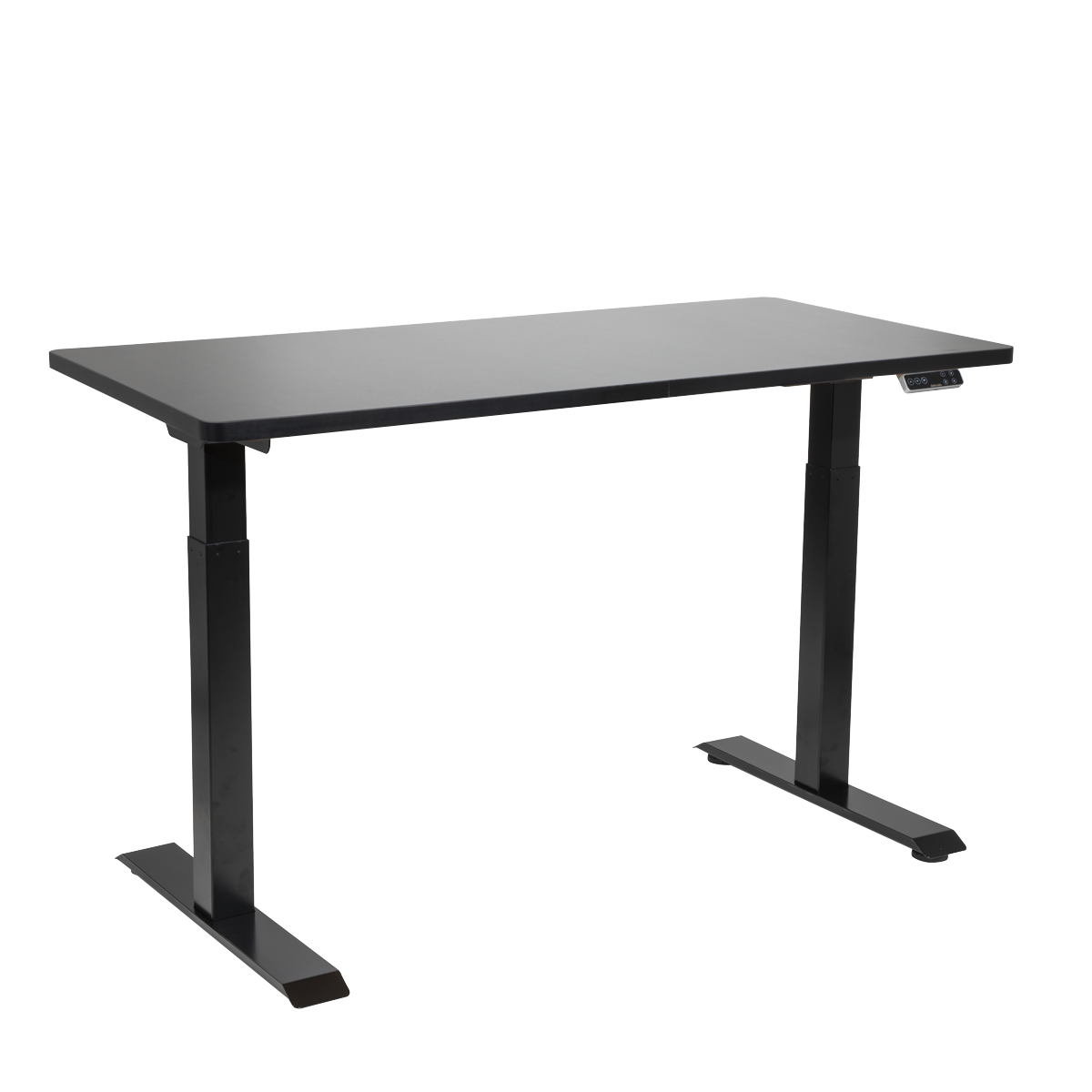 Dellonda Dual Motor Height-Adjustable Electric Standing Desk - Black DH34