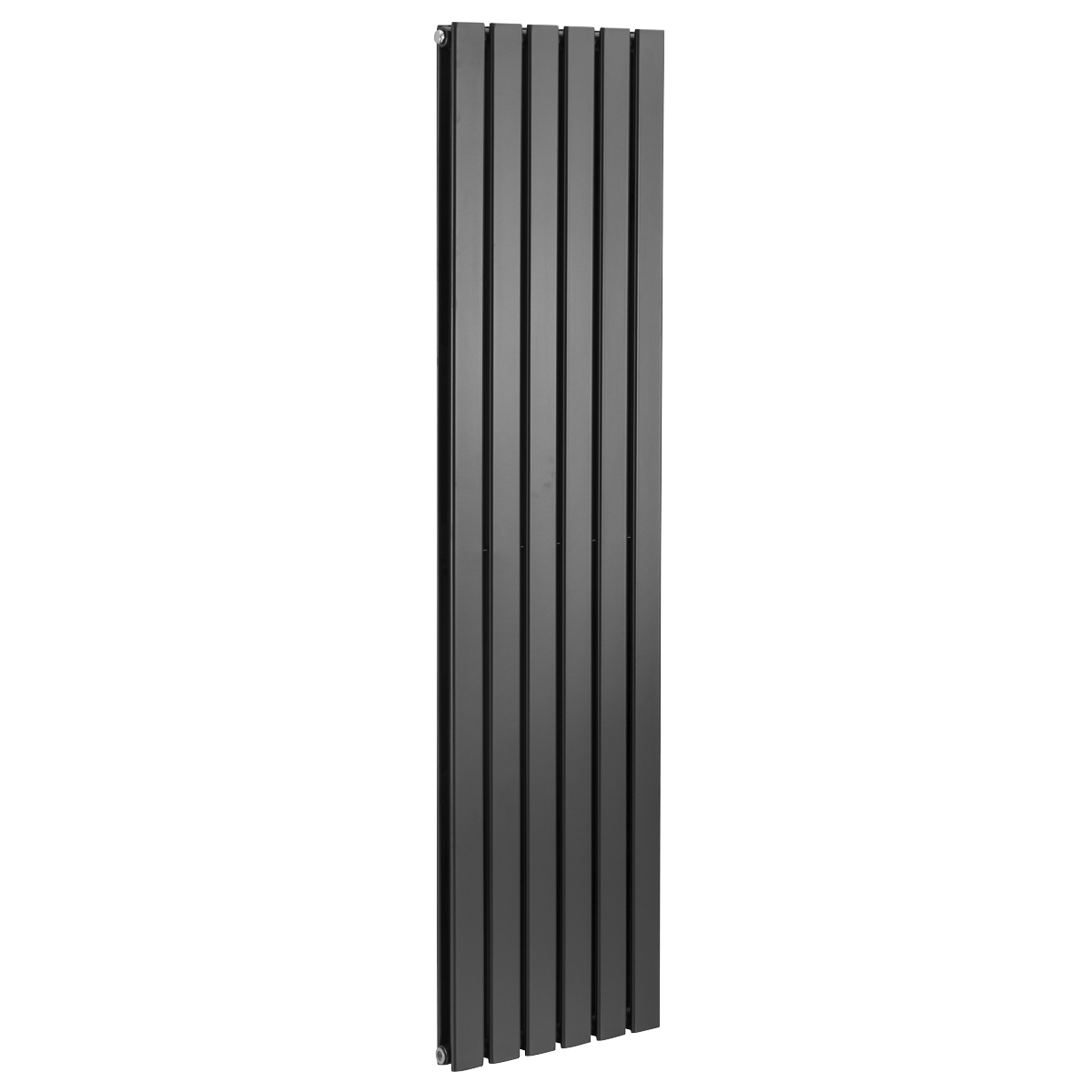 Vertical Radiator Contemporary Double Flat Panel Design 420 x 1800mm – Black DH354