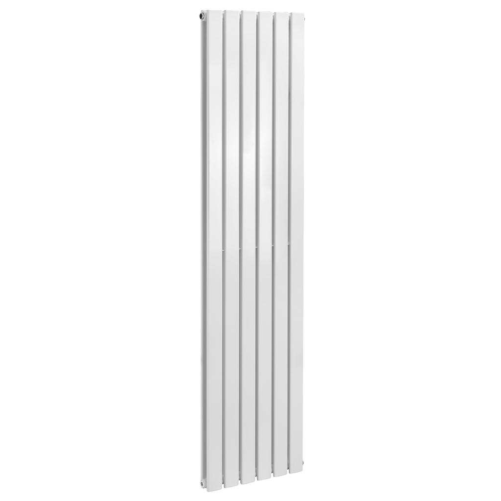 Vertical Radiator Contemporary Double Flat Panel Design 420 x 1800mm – White DH355