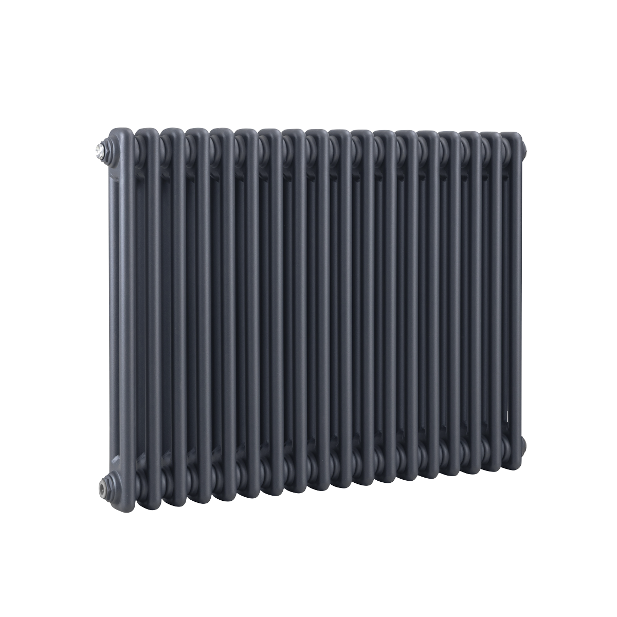 Horizontal Traditional 2 Column Radiator 600 x 832mm – Anthracite DH358