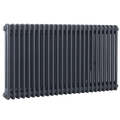 Horizontal Traditional 2 Column Radiator 600 x 1147mm – Anthracite DH360