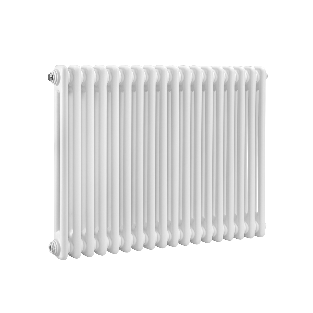 Horizontal Traditional 2 Column Radiator 600 x 832mm – White DH368