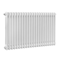 Horizontal Traditional 2 Column Radiator 600 x 1012mm – White DH369