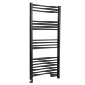 Electric Heated Towel Rail 1085 x 535mm with LED Display – Black DH371